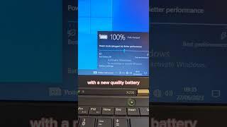 When a customer buys a "quality" battery #techguy #laptopbattery #laptop  #laptoprepairshop #battery