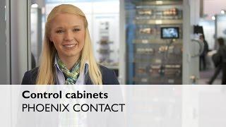 Control cabinets perfectly designed with Phoenix Contact cable systems