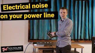 Electrical noise on your power line