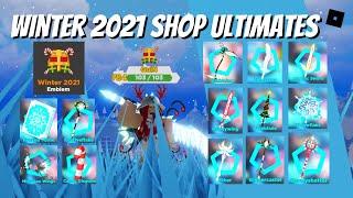 Buying All NEW WINTER 2021 SHOP ULTIMATES in Treasure Quest | Roblox