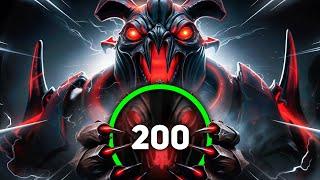 -200 Armor One Shot Shadow Fiend 74 Kills Divine Rapier | Dota 2 Gameplay