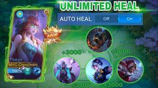 FLORYN PERFECT HEALER  !!! INSANE SUPPORT | FLORYN BUILD 2023 | MOBILE LEGENDS