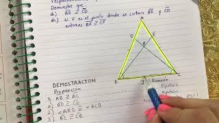 Ejercicio 1.2 inciso d) demostración usando congruencia de triángulos