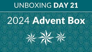 Unboxing Day 21 of the 2024 Sallie Tomato Advent Box!