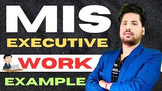 MIS Executive Practical Work Details in Hindi | MIS Executive TIps & Tricks | MIS Executive WorK