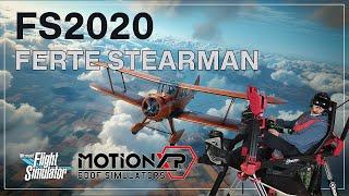 6DOF motion Simulator | FS2020: Boeing Stearman test at Ferte Alais