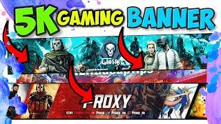 How to make High quality Gaming banner 2024 || Gaming banner kaise banaye 2024 || Gaming banner