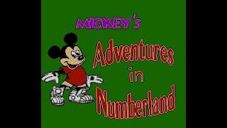 Полное прохождение Приключения Микки Мауса в Стране Цифр (Mickey's Adventures in Numberland) nes