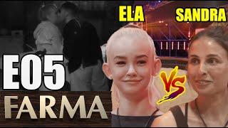 Farma 16 E5 Duel Ela vs Sandra / Vášnive bozky Matúša, Kláry a Lenky!!!