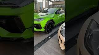 Lamborghini Urus with akrapovic exhaust