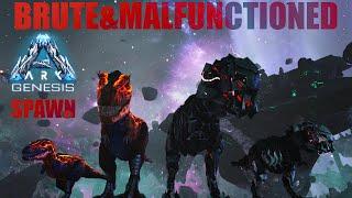 Ark Genesis Brute & Malfunctioned Dinos SPAWN Commands