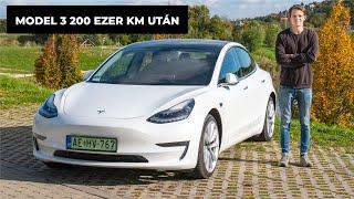 Ilyen egy olcsó használt Tesla Model 3 - 200 000 km-rel