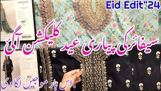 Sapphire Eid Collection 2024 | Sapphire Eid Edit 24| Sapphire Eid Unstitched Arrival 7 March 2024