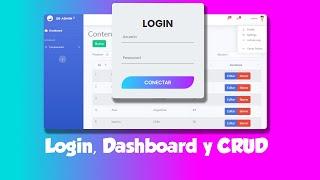 Login, Dashboard y CRUD - Todo en uno