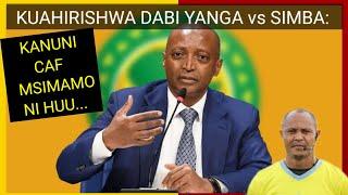 MBWADUKE: Kuarishwa dabi Yanga vs Simba, kanuni CAF msimamo ni huu..!