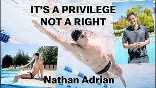 Nathan Adrian - Multiple Olympic Gold Medalist Swimmer is not defined by Swimming