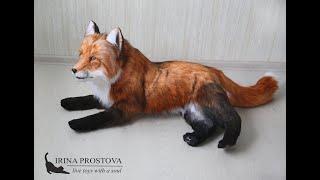 Fox - realistic toy (made to order)