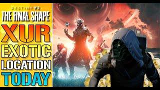 Destiny 2: XUR New EXOTICS! Legendary Weapons & Armor TODAY! August 9th 2024 (The Final Shape)