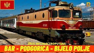 Cab Ride Bar - Bijelo Polje (Beograd - Bar Railway, Montenegro, June 2025) train driver's view 4K