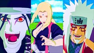 Three Legendary Sannin Ultimate Jutsus & Complete Moveset- Naruto x Boruto Storm Connections