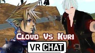 Cloud strife vs Nephalem Kuri! | VRchat!