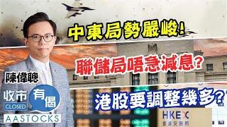 【不宜進取？】港股三連跌 恒指曾急挫逾500點！⬇️中東局勢嚴峻 聯儲局唔急減息？幾時先好撈貨？︱收市有偈︱2025-6-19