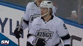 Kings' Adrian Kempe Scores Off No-Look Dime from Anze Kopitar vs. Rangers