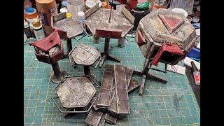 Necromunda Ash Waste Terrain from the Dollar Store!