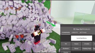 ROBLOX Using FE Hax Gui Script [PASTEBIN] EXPLOITING