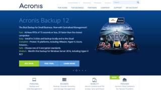 Acronis Backup 12 Demo Video: Signing up for Acronis Backup 12 Trial
