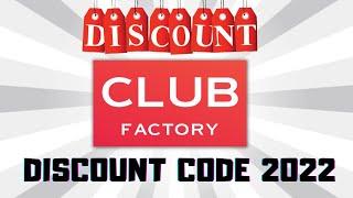 Club factory Coupon Code 2022 - Save Club factory Promo Code Working