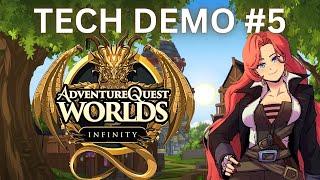 AQW Infinity Tech Demo RELEASED - NEW MAGE CLASS TESTING