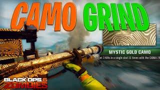 BO6 Zombies - The Launcher Camo Grind is EASY! ( CIGMA 2B Mystic Gold )