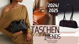 TASCHEN-TRENDS HERBST/WINTER 2024/2025 | Von oversized Modellen bis feminine Clutches #fashion #bag