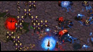 Best (P) v Soma (Z) on Bloody Ridge - StarCraft - Brood War