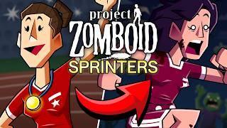 Can an OLYMPIAN Survive SPRINTING ZOMBIES? - Project Zomboid