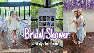 Bridal Shower Vlog - Bridgerton Themed