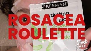 Rosacea Roulette With Freeman hydrating aloe face mask  is it  my sensitive skin approved?!