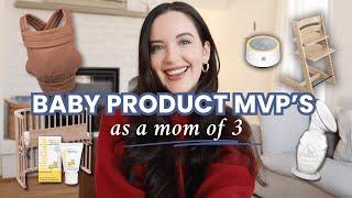 My ALL TIME Favourite Baby Products | Mom of 3