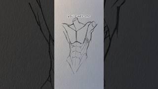 Draw abs like this  || Jmarron