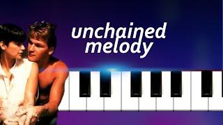 Unchained Melody -  Righteous Brothers | Piano Tutorial