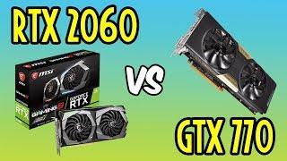 RTX 2060 vs GTX 770 4K Benchmarks [GTA 5 | Far Cry 5 | Witcher 3]