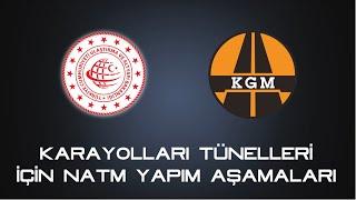 KGM Tünelleri İçin Yapım Aşamaları (Animasyon)