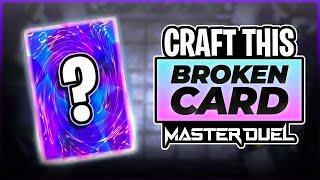 The BEST Card You MUST Craft in Yu-Gi-Oh! Master Duel