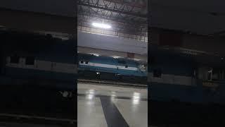 Diesel locomotive at Anand Vihar Terminal #indianrailway #viralshortsvideo