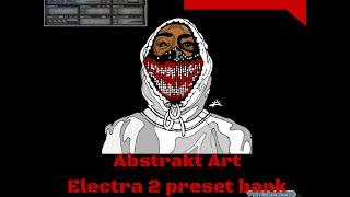 Abstrakt Art ElectraX preset bank demo song