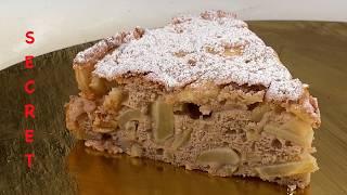 Russischer Kuchen mit Äpfeln, Teig für 11 Minuten