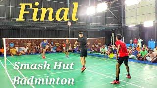 Finals - Smash Hut Badminton Academy Men Doubles Tournament SIDARTH.T & DHILEPAN vs SHIJAS & JAISON