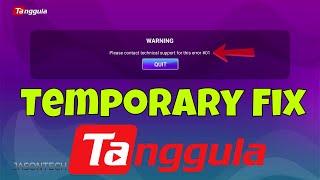 Tanggula X5 Error 01 FIX! - New Backup App