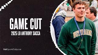 Game Cut | 2025 Notre Dame LB Signee Anthony Sacca (State Title) vs. Central Catholic